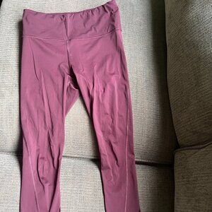 Athleta Raw Hem Leggings Size Small